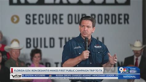 Texas border policies take center stage in Ron DeSantis' RGV rally